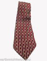 Vintage Burgundy Necktie Chain Link Tie 48.5"