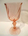 Pink Rosaline Wine Glasses by Arcoroc Lot of 6