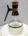 Mid Century Modern Coffee Glass Pitcher Carafe Bak