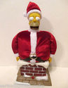 Gemmy The Simpsons Talking Santa Homer Claus Plush