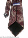 Oscar de la Renta Studio Burgundy Floral Tie Class