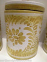 Vintage Terra Cotta Canister Set of 4 Italy Mid Ce