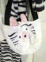 Kids Childrens Zebra Halloween Costume Outfit Hood