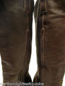 Franco Sarto Brown Leather Boots Size 10 M Women