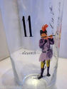 12 Days of Christmas Glass 11th Pipers Piping 12th