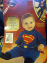 Superman Man of Steel Toddler Romper Costume Baby 