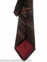 Principe Brown Tie Skinny Narrow Necktie