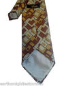 Moseta Vintage Necktie Multi Color Geometric Tie