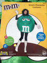 M & M's Green Chocolate Character Costume Hallowee