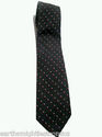 Vintage Trevira Collection Gray Polka Dot Necktie 