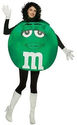 M & M's Green Chocolate Character Costume Hallowee