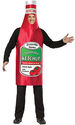 Totally Ghoul Ketchup Bottle Adult Costume Unisex 