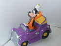 Goofy Pull Back Car Toy Disney 2000 Purple