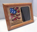 United States Marine Corps USMC Wooden Frame Plaqu