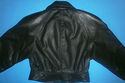 Wilsons Womans Leather Jacket Black Short Vintage 