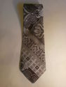 Vintage Necktie Neck Tie Mens Brown Wide Grenada Q