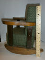 Vintage Miniature Armchair Doll Rocker Upholstered