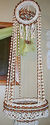 Large Shell Hanging Planter Hanger Plant Flower Ba