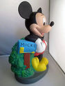 Disney Mickey Mouse Plastic Piggy Bank Coin Saver 