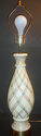 Mid Century Modern Table Lamp Cream Faip Pottery D