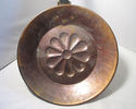 Vintage Copper Frying Pan Skillet Forged Primitive