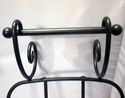 Longaberger Brownie Basket Wrought Iron Pedestal B