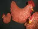 Kitchen Rooster Decor Table Centerpiece Thanksgivi