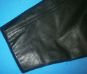 Wilsons Womans Leather Jacket Black Short Vintage 