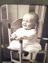 Antique Cabinet Photo Potrait Picture Young Child 