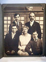 Antique Sepia Family Portrait Photo Old Picture 19