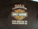 Harley Davidson T-Shirt Mens XXL 2XL Black Short S