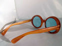 Vintage Tortoise Shell Sunglasses Glasses Orange B