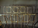 Magazine Rack Mid Century Modern Vtg Metal Retro H