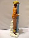 Lefton China Hand Painted Male Skier Ski Figure Ma