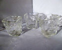 Partylight Clear Glass Votives Candle Holders Teal