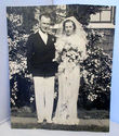 Antique Black and White Wedding Picture Cabinet Ph