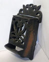 Antique Vintage Wall Black Mount Cast Iron Match S