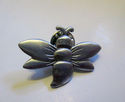 Longaberger 2002 Bumblebee Pin Silver Lapel Fabric