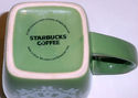 Starbucks Green Snowflake Mug 2004 Olive Co