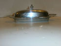 Vintage Chippendale Butter Dish Silverplate Intl S