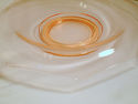 Vintage Pink Console Bowl 12" Depression Glass Lar