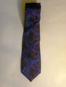 Vintage Wembley Blue Necktie Neck Tie Paisley Silk