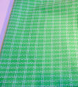 Vintage Knit Fabric 1 Yard Lime Green Patterned Re