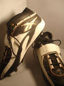 Reebok 16 Mens NEW Football Cleats Black White Ath