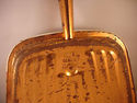 VINTAGE JV Reed Dust Pan Copper M Taber Design