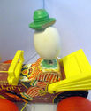 Vintage Fisher Price Jalopy Clown Car Pull Toy 196