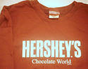 Hersheys T Shirt Chocolate World TShirt Size XXXL 