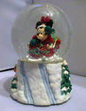 Disney Mickey & Minnie Mouse Christmas Snow Globe 