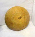 Antique Wooden Bowl Round Wood Light Brown Primiti