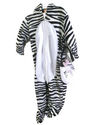 Kids Childrens Zebra Halloween Costume Outfit Hood